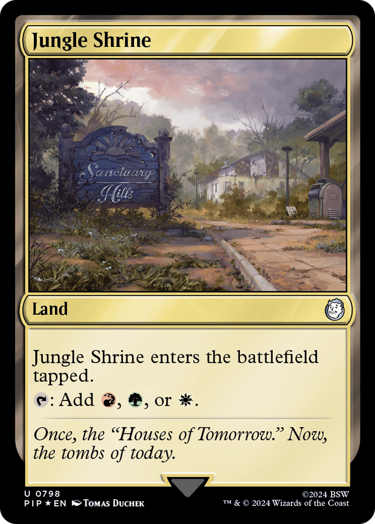 Jungle Shrine (Surge Foil) [Fallout] | Galactic Gamez