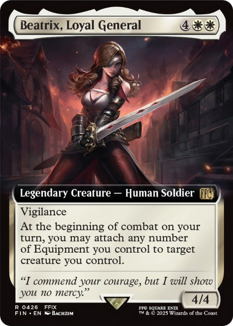 Beatrix, Loyal General (Extended Art) [FINAL FANTASY] | Galactic Gamez