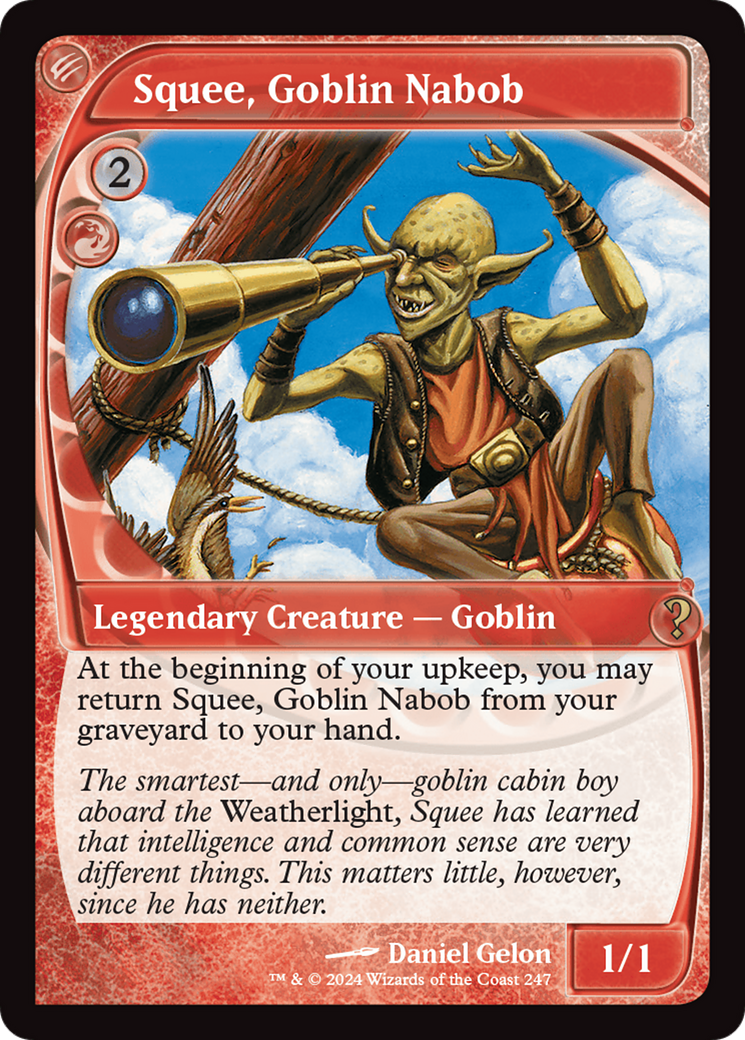 Squee, Goblin Nabob (Future Sight) [Mystery Booster 2] | Galactic Gamez