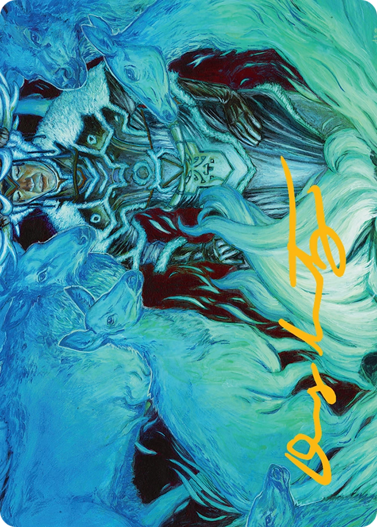 Unending Whisper Art Card (9/54) [Tarkir: Dragonstorm Art Series] | Galactic Gamez