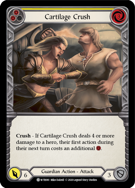 Cartilage Crush (Yellow) [U-WTR061] (Welcome to Rathe Unlimited)  Unlimited Rainbow Foil | Galactic Gamez