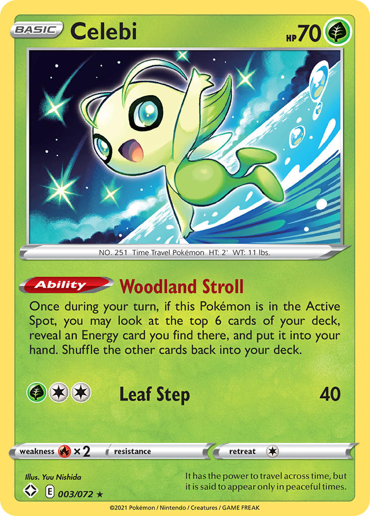 Celebi (003/072) [Sword & Shield: Shining Fates] | Galactic Gamez