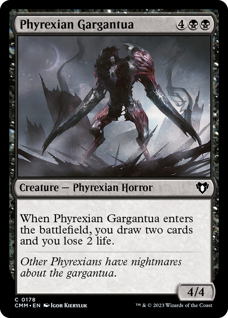 Phyrexian Gargantua [Commander Masters] | Galactic Gamez