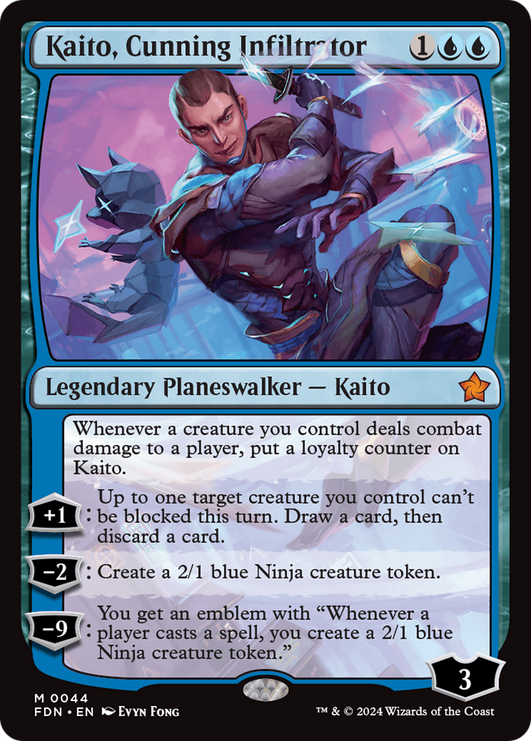 Kaito, Cunning Infiltrator [Foundations] | Galactic Gamez