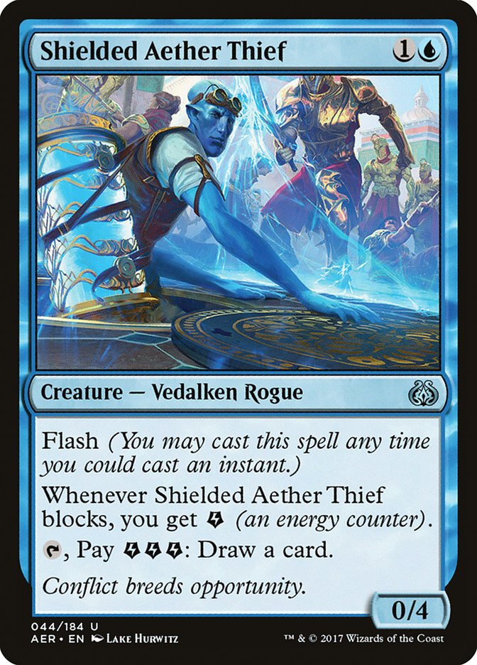 Shielded Aether Thief [Aether Revolt] | Galactic Gamez
