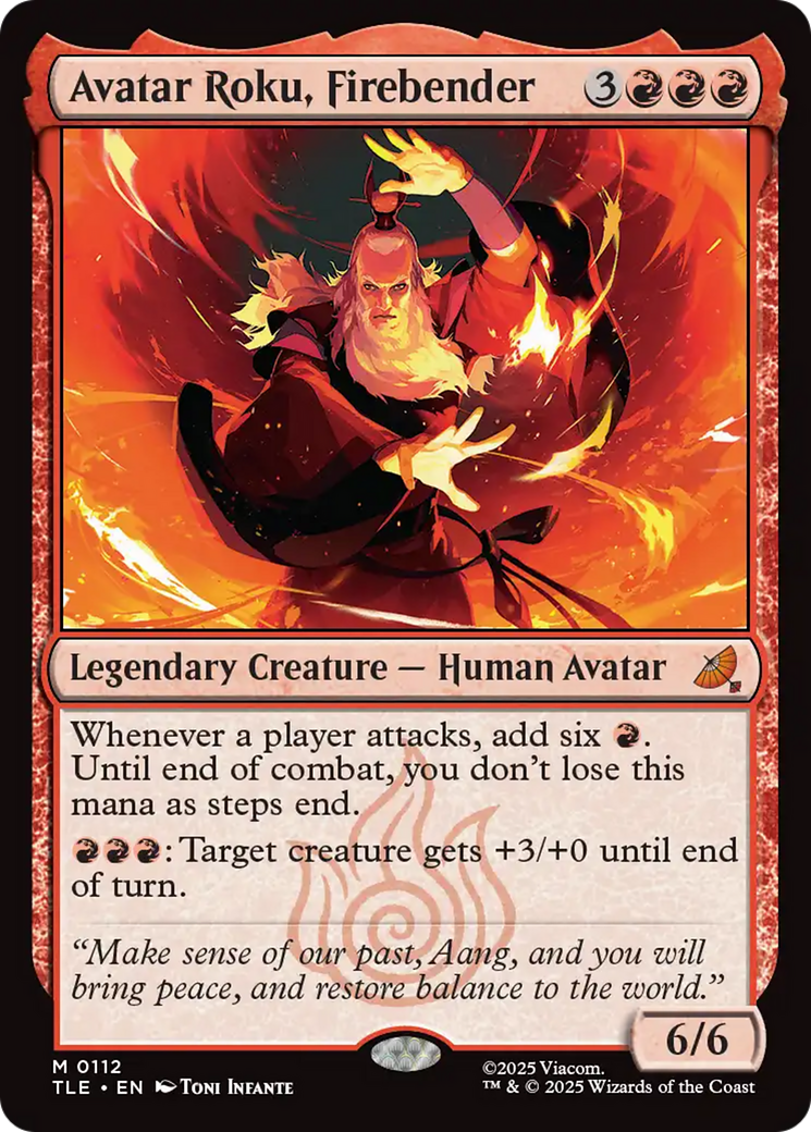 Avatar Roku, Firebender [Avatar: The Last Airbender: Eternal-Legal] | Galactic Gamez