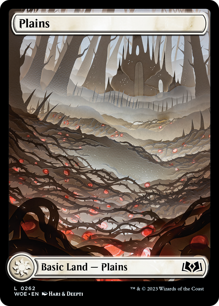 Plains (262) (Full-Art) [Wilds of Eldraine] | Galactic Gamez