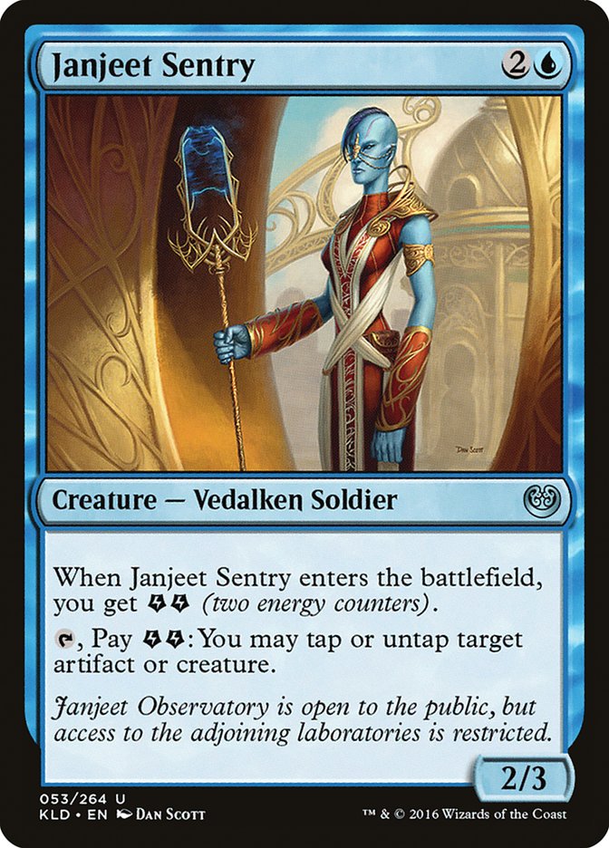 Janjeet Sentry [Kaladesh] | Galactic Gamez