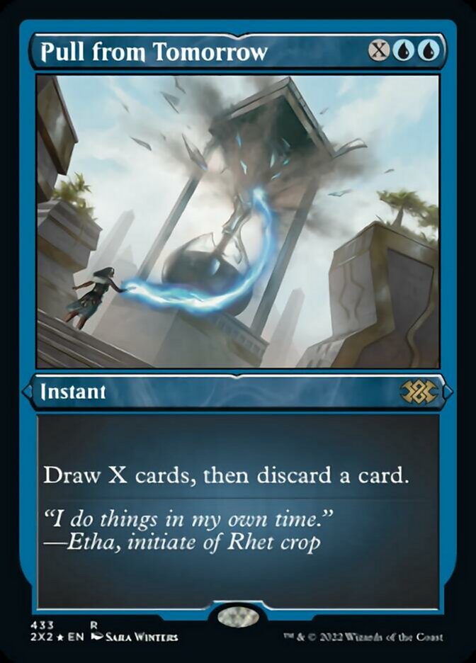 Pull from Tomorrow (Foil Etched) [Double Masters 2022] | Galactic Gamez