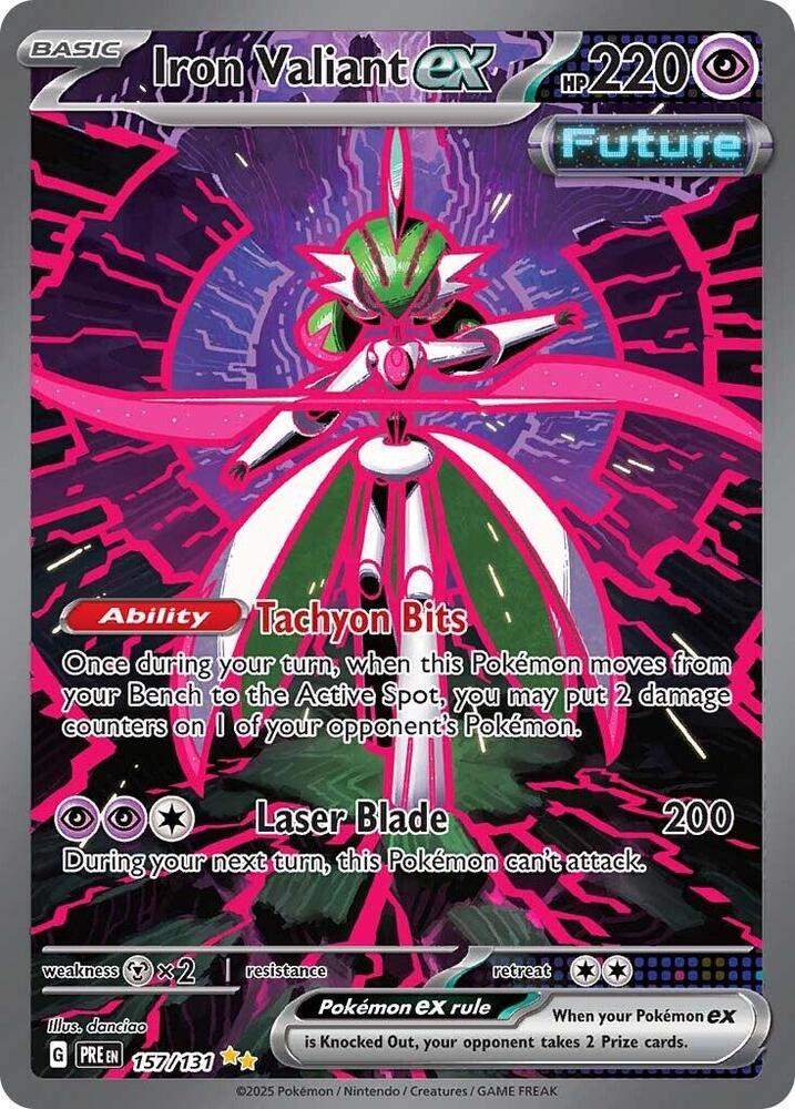 Iron Valiant ex (157/131) [Scarlet & Violet: Prismatic Evolutions] | Galactic Gamez