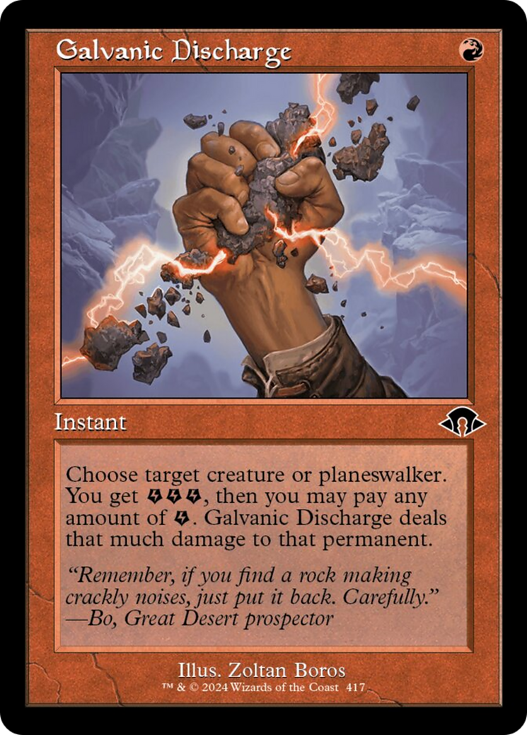 Galvanic Discharge (Retro) [Modern Horizons 3] | Galactic Gamez