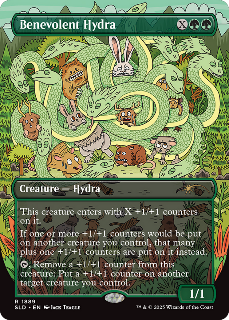 Benevolent Hydra (Rainbow Foil) [Secret Lair Drop Series] | Galactic Gamez