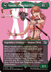 Vanille, Cheerful l'Cie // Ragnarok, Divine Deliverance (Borderless) (Surge Foil) [FINAL FANTASY] | Galactic Gamez