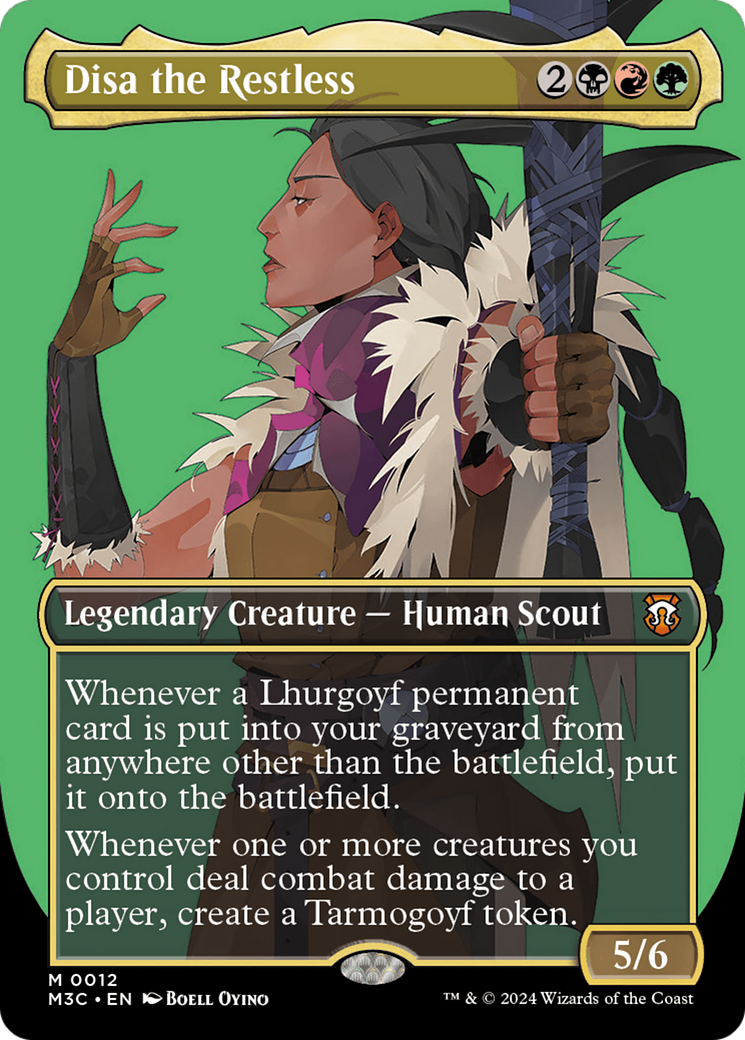 Disa the Restless (Borderless) [Modern Horizons 3 Commander] | Galactic Gamez