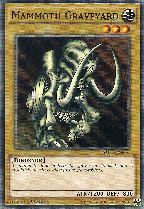 Mammoth Graveyard [YGLD-ENA16] Common | Galactic Gamez