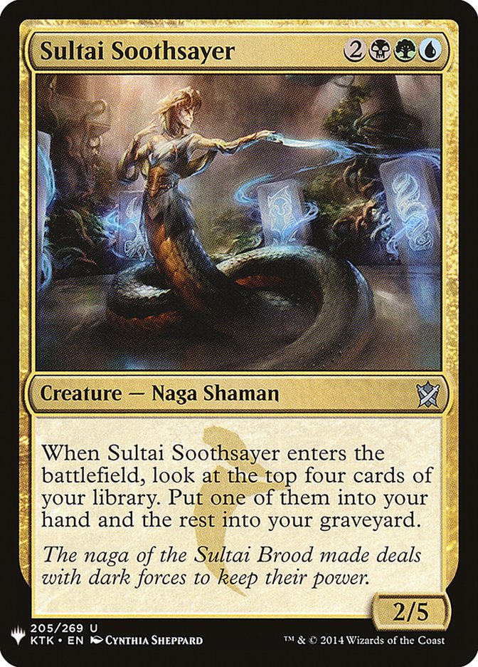 Sultai Soothsayer [Mystery Booster] | Galactic Gamez