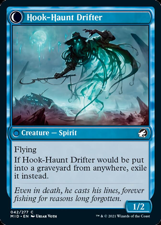 Baithook Angler // Hook-Haunt Drifter [Innistrad: Midnight Hunt] | Galactic Gamez