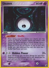 Unown (V) (V/28) [EX: Unseen Forces] | Galactic Gamez