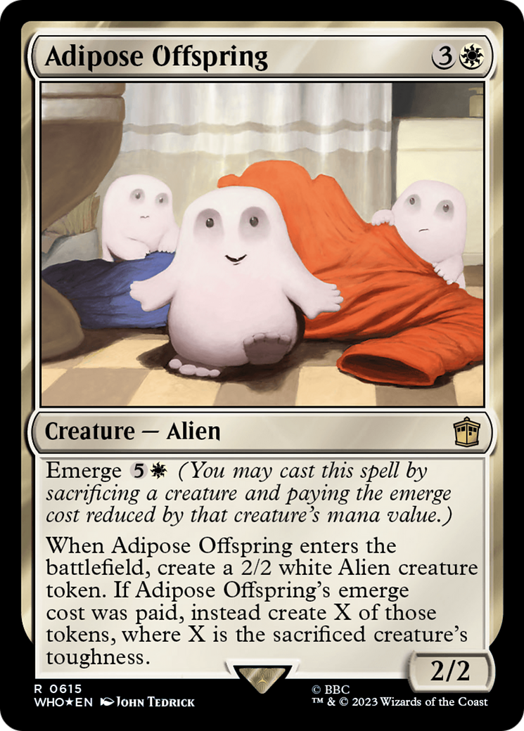 Adipose Offspring (Surge Foil) [Doctor Who] | Galactic Gamez