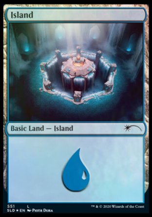 Island (Archaeology) (551) [Secret Lair Drop Promos] | Galactic Gamez