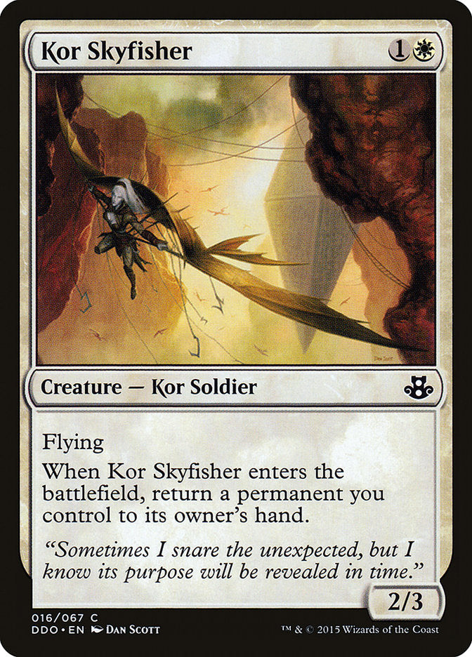 Kor Skyfisher [Duel Decks: Elspeth vs. Kiora] | Galactic Gamez