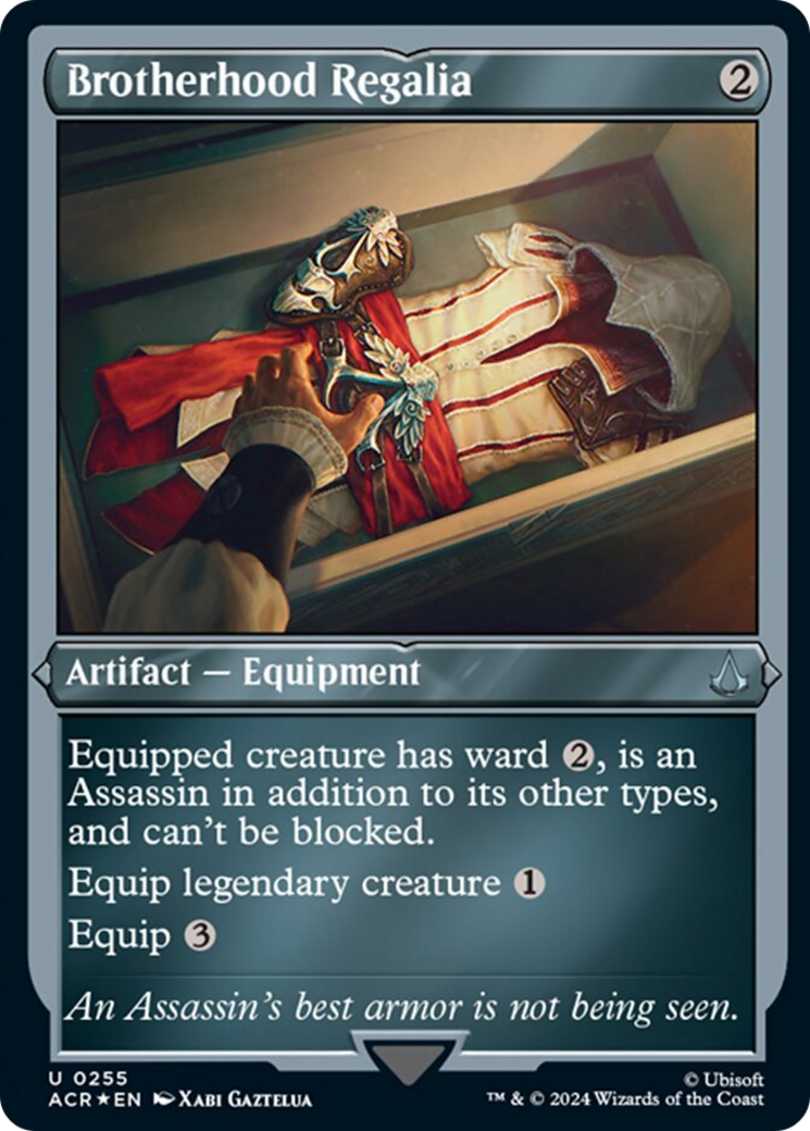 Brotherhood Regalia (Foil Etched) [Assassin's Creed] | Galactic Gamez