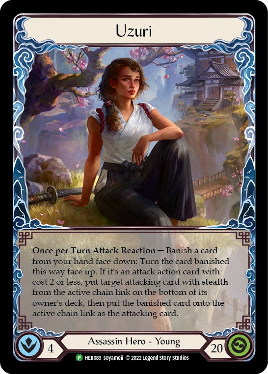 Uzuri [HER083] (Promo)  Rainbow Foil | Galactic Gamez