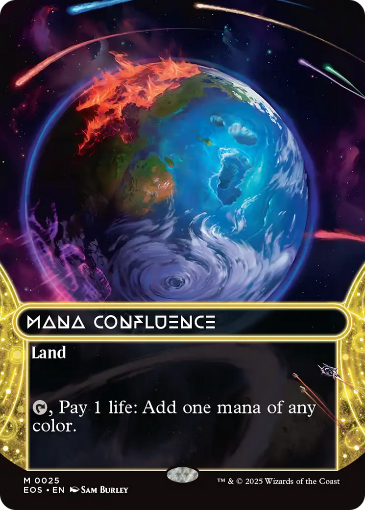 Mana Confluence (0025) (Borderless) [Edge of Eternities: Stellar Sights] | Galactic Gamez