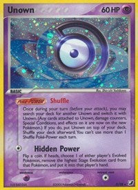 Unown (D) (D/28) [EX: Unseen Forces] | Galactic Gamez