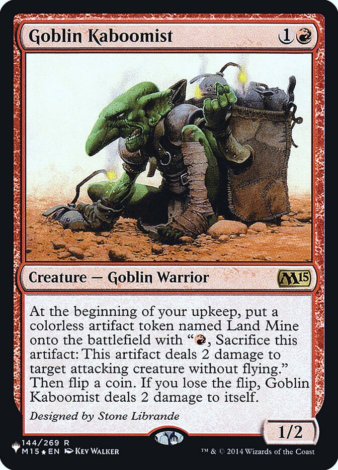 Goblin Kaboomist [Secret Lair: Heads I Win, Tails You Lose] | Galactic Gamez