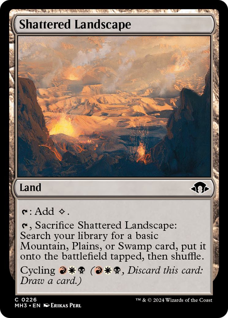 Shattered Landscape [Modern Horizons 3] | Galactic Gamez