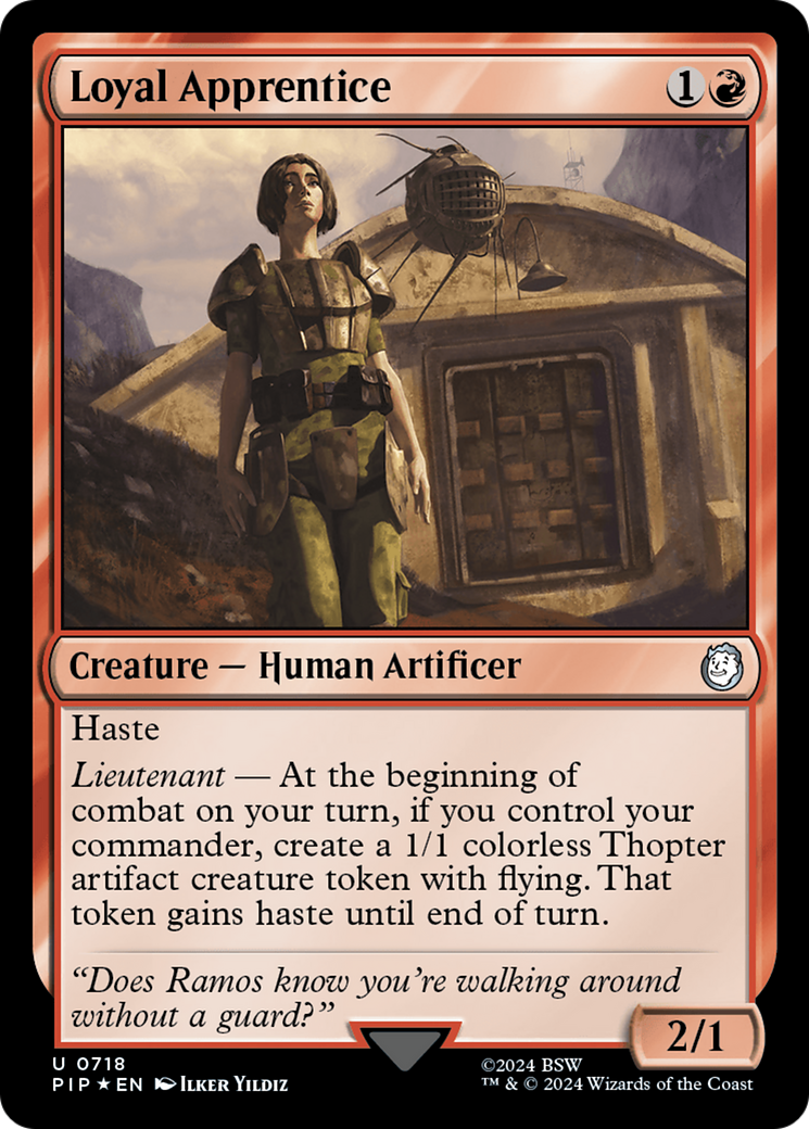 Loyal Apprentice (Surge Foil) [Fallout] | Galactic Gamez