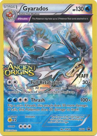 Gyarados (XY60) (Staff) [XY: Black Star Promos] | Galactic Gamez