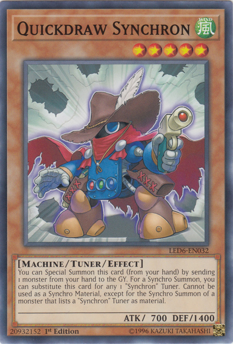Quickdraw Synchron [LED6-EN032] Common | Galactic Gamez