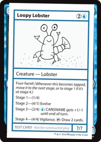 Loopy Lobster (2021 Edition) [Mystery Booster Playtest Cards] | Galactic Gamez