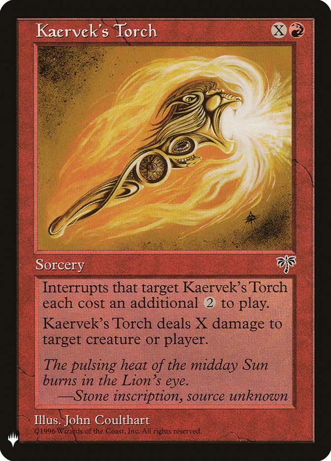 Kaervek's Torch [Mystery Booster] | Galactic Gamez