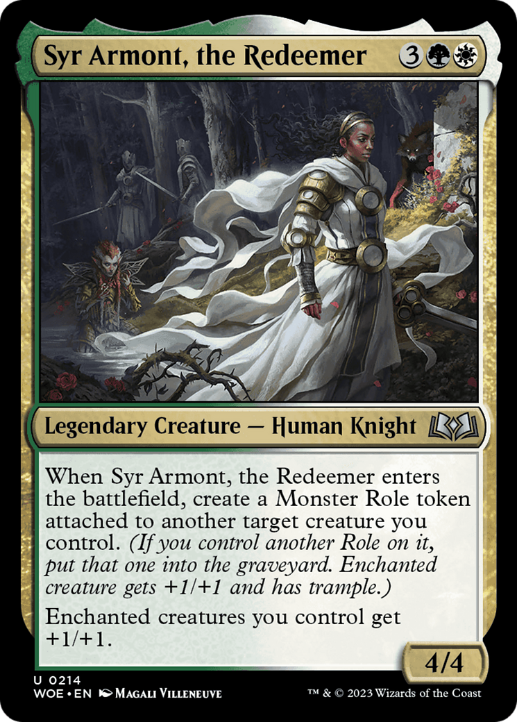 Syr Armont, the Redeemer [Wilds of Eldraine] | Galactic Gamez