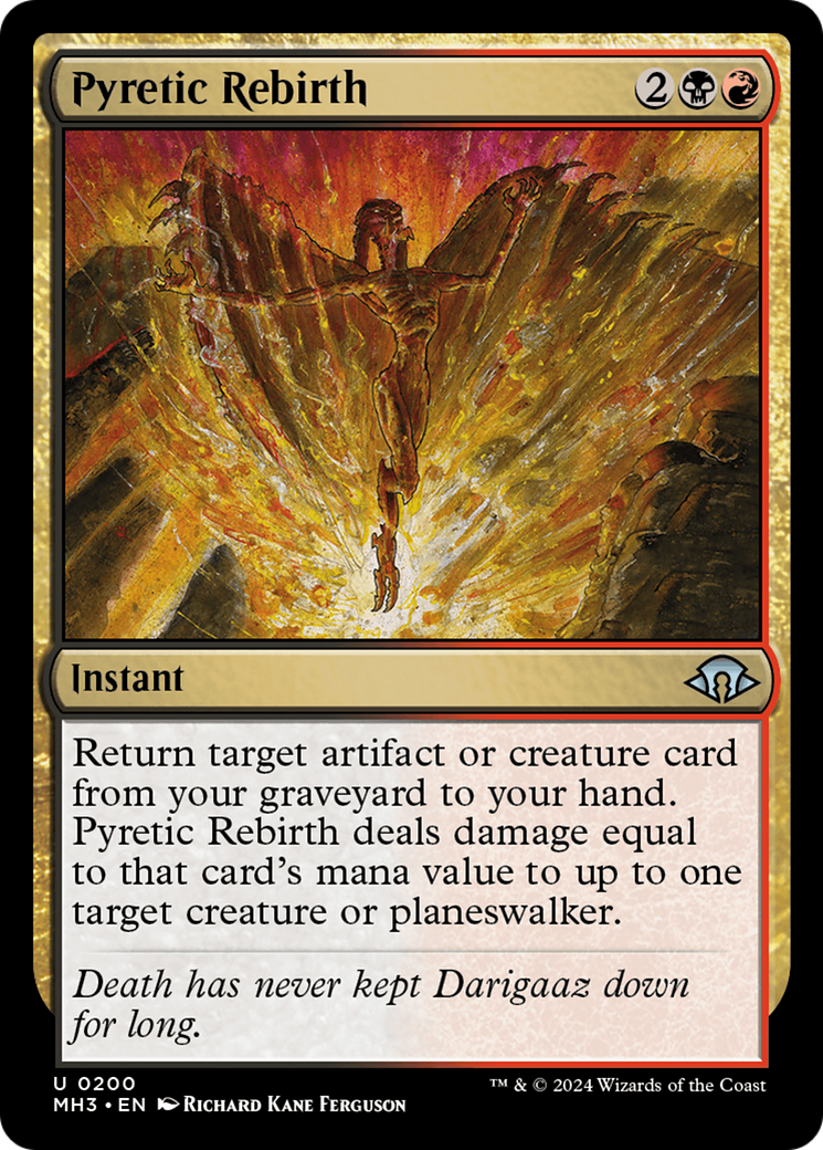 Pyretic Rebirth [Modern Horizons 3] | Galactic Gamez