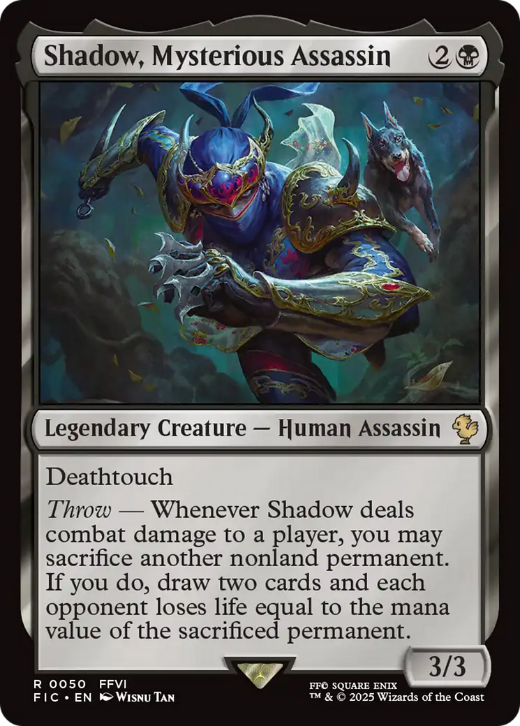 Shadow, Mysterious Assassin [FINAL FANTASY Commander] | Galactic Gamez