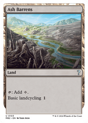 Ash Barrens (White Border) [Mystery Booster 2] | Galactic Gamez