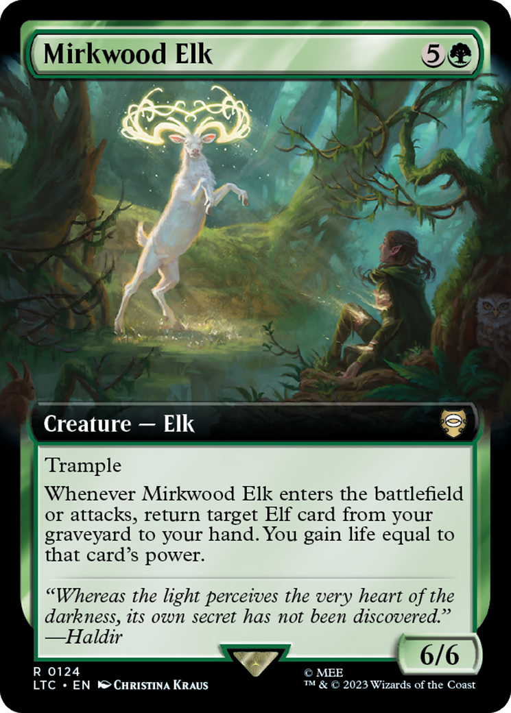 Mirkwood Elk (Extended Art) [The Lord of the Rings: Tales of Middle-Earth Commander] | Galactic Gamez