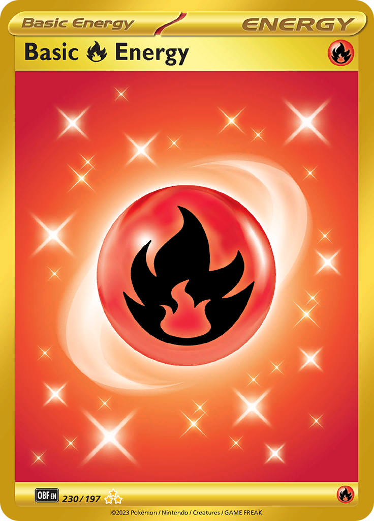 Basic Fire Energy (230/197) [Scarlet & Violet: Obsidian Flames] | Galactic Gamez