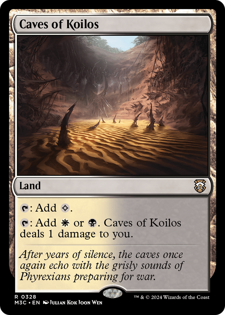 Caves of Koilos (Ripple Foil) [Modern Horizons 3 Commander] | Galactic Gamez