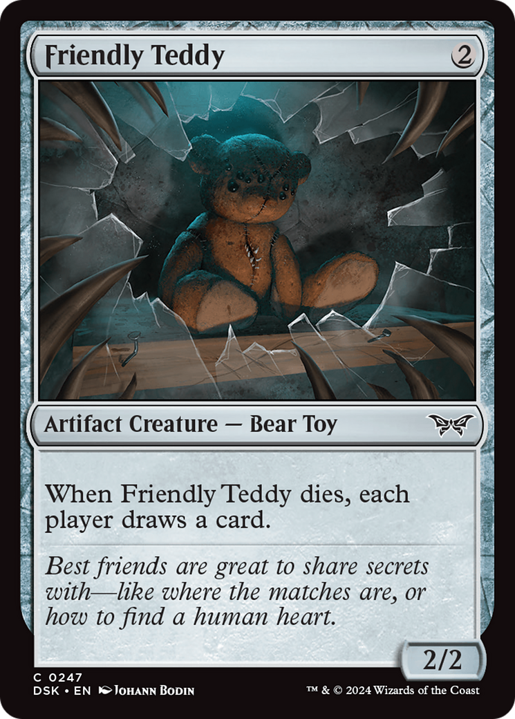 Friendly Teddy [Duskmourn: House of Horror] | Galactic Gamez