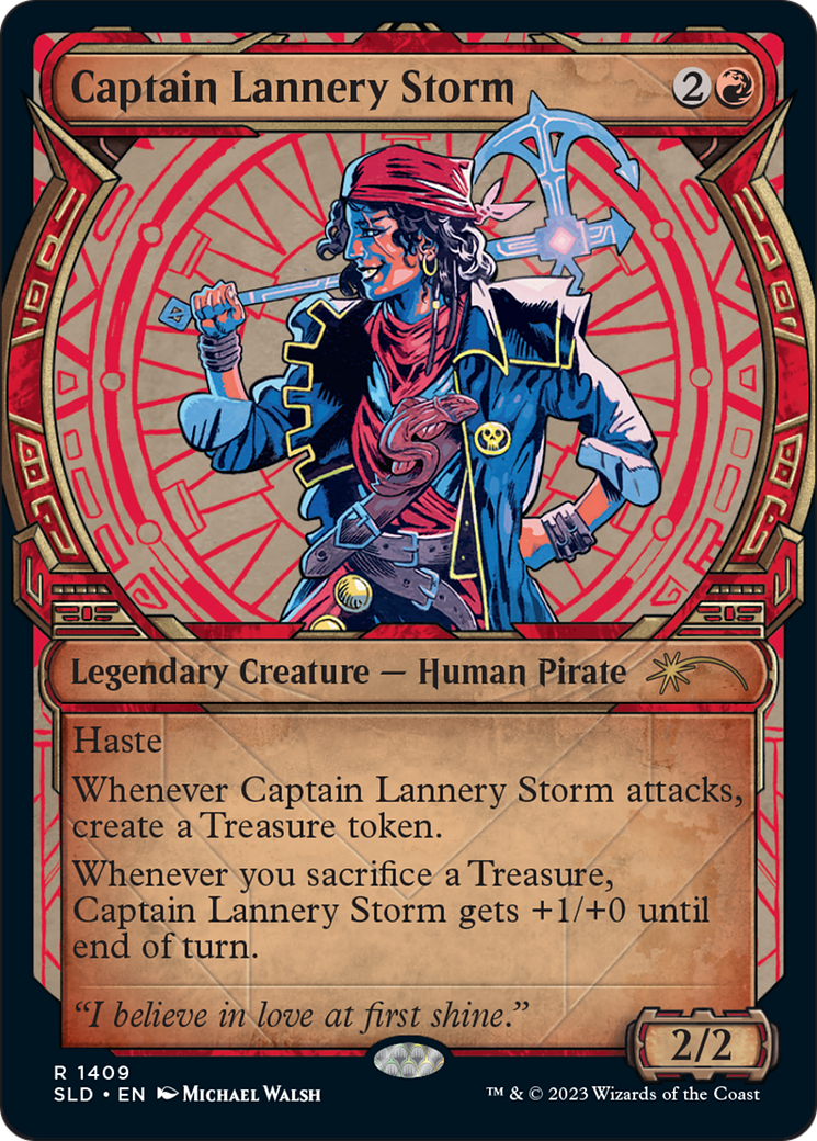 Captain Lannery Storm (Rainbow Foil) [Secret Lair Drop Series] | Galactic Gamez