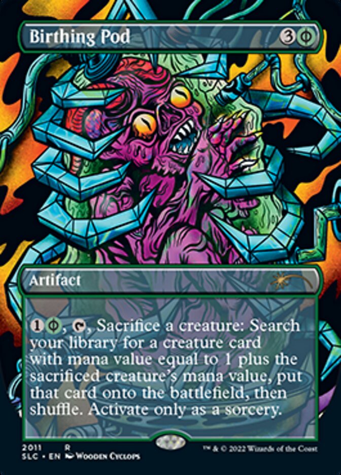 Birthing Pod (Borderless Alternate Art) [Secret Lair Countdown Kit] | Galactic Gamez