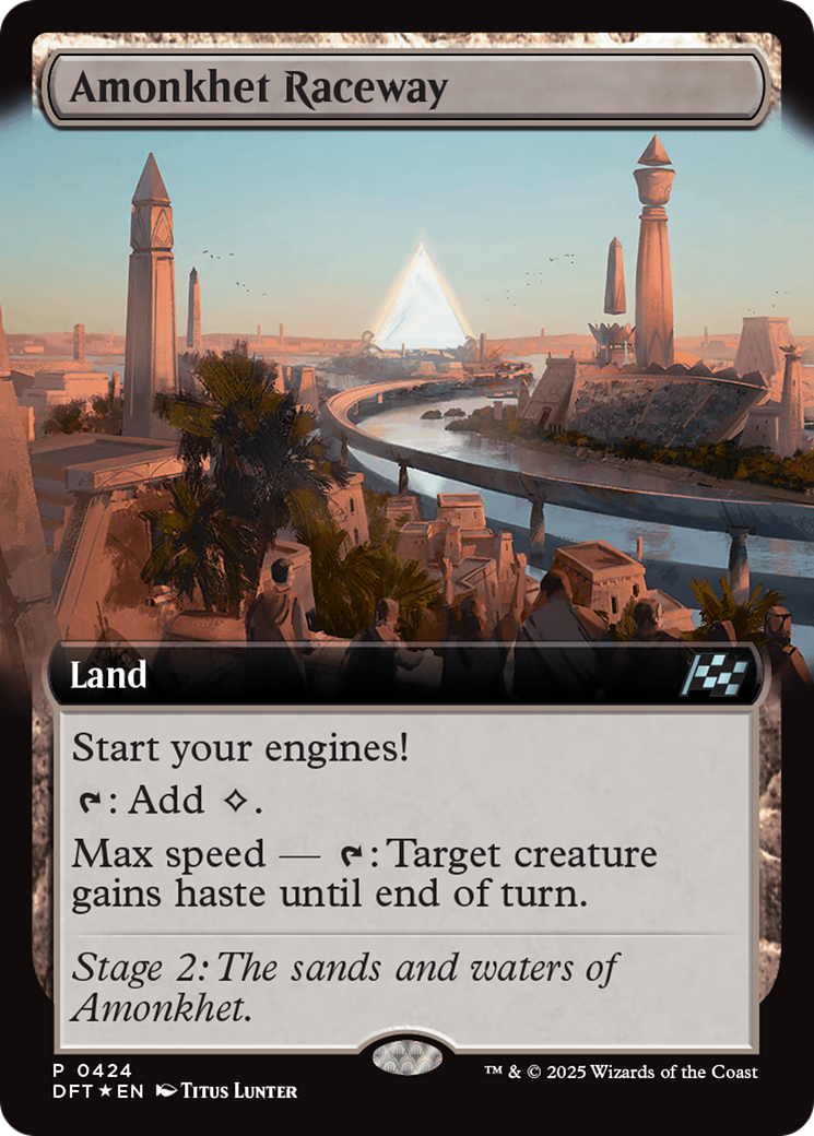 Amonkhet Raceway (Extended Art) [Aetherdrift] | Galactic Gamez