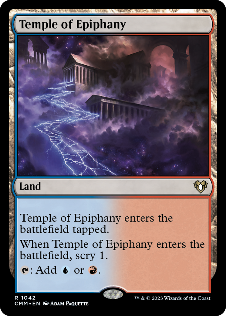 Temple of Epiphany [Commander Masters] | Galactic Gamez