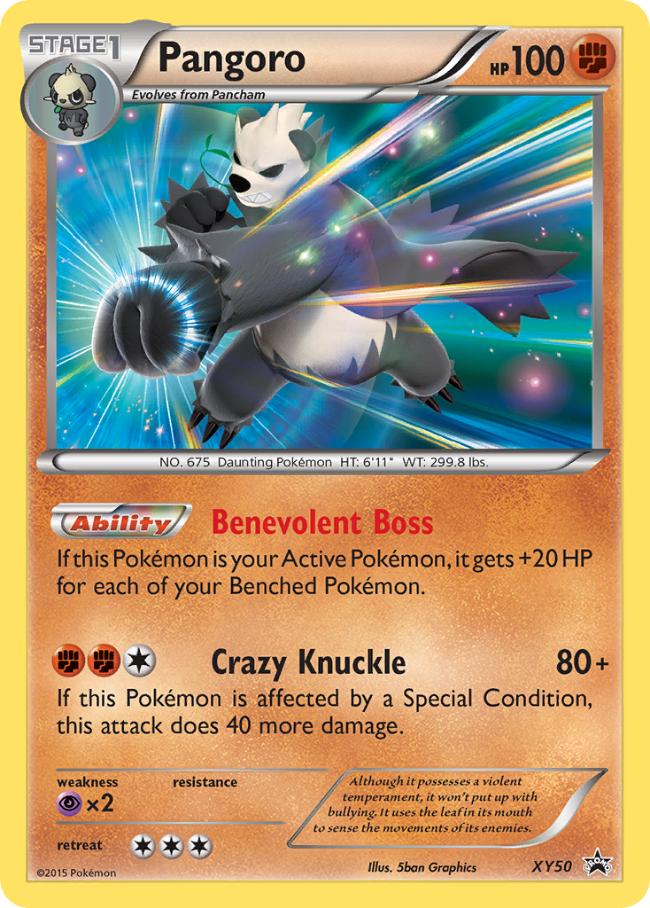 Pangoro (XY50) [XY: Black Star Promos] | Galactic Gamez