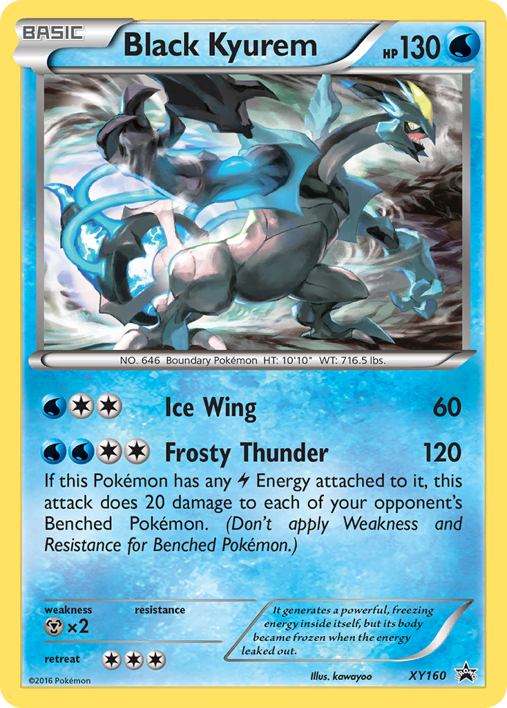 Black Kyurem (XY160) [XY: Black Star Promos] | Galactic Gamez